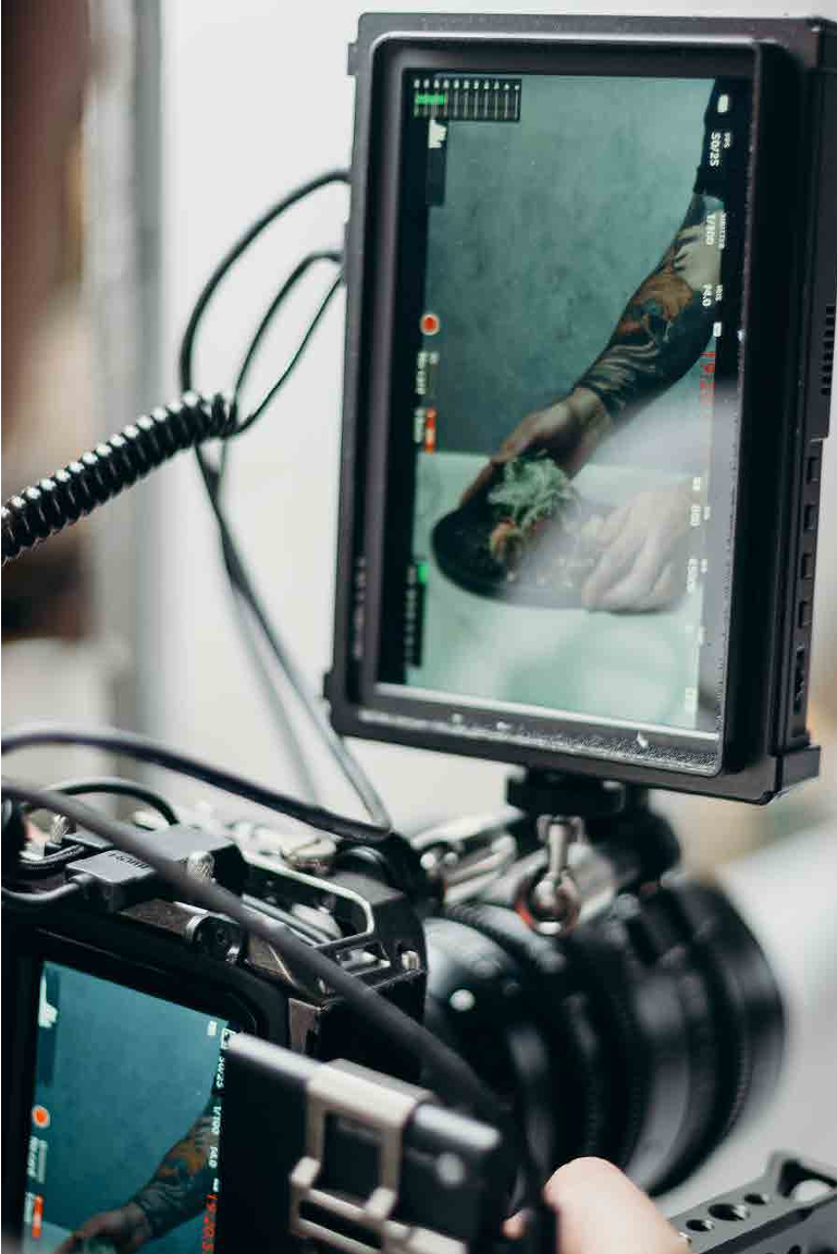 Behind the scenes